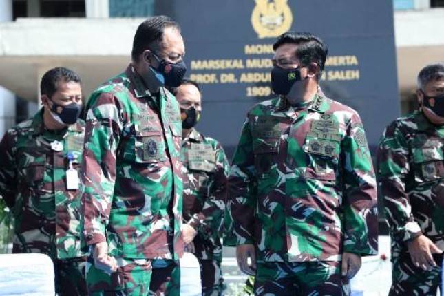 Panglima TNI Resmikan Monumen Marsda TNI Anumerta Prof. dr. Abdulrachman Saleh di Jakarta