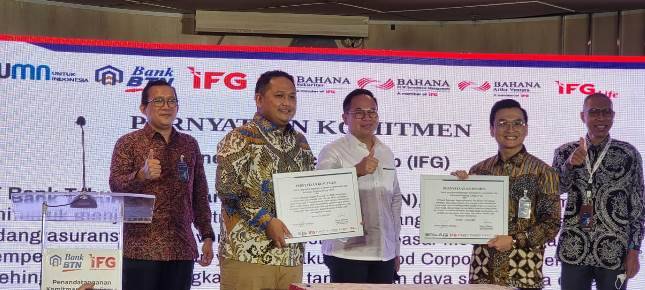 IFG Berkolaborasi BTN Tingkatkan Layanan Nasabah