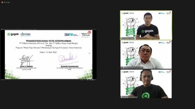 Luar Biasa! Gojek, Telkom-ITDRI Luncurkan Muda Maju Bersama Cetak Starup Indonesia Timur