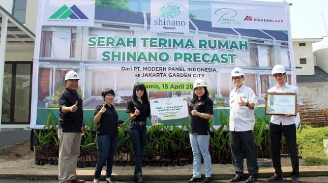 Keren! Dibangun Hanya Dalam Waktu 75 Hari, Rumah di Jakarta Garden City Gunakan Teknologi Precast M Panel