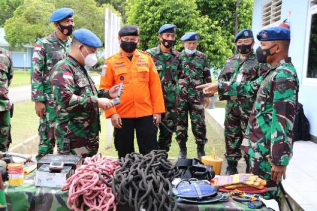 Prajurit TNI  AU Siap Tanggulangi Bila Ada Bencana Alam di Pangkalan Udara Silas Papare