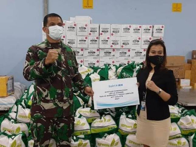 BCA Ulurkan Bantuan Kemanusiaan Bagi Nusa Tenggara Timur