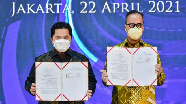 Menperin Agus Gandeng Erick Thohir Akselerasi Transformasi Industri 4.0 di BUMN