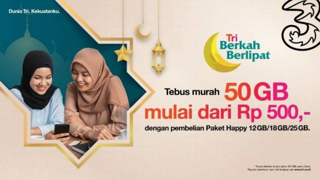 Kabar Gembira! 3 Indonesia Hadirkan Beragam Pilihan Kuota 