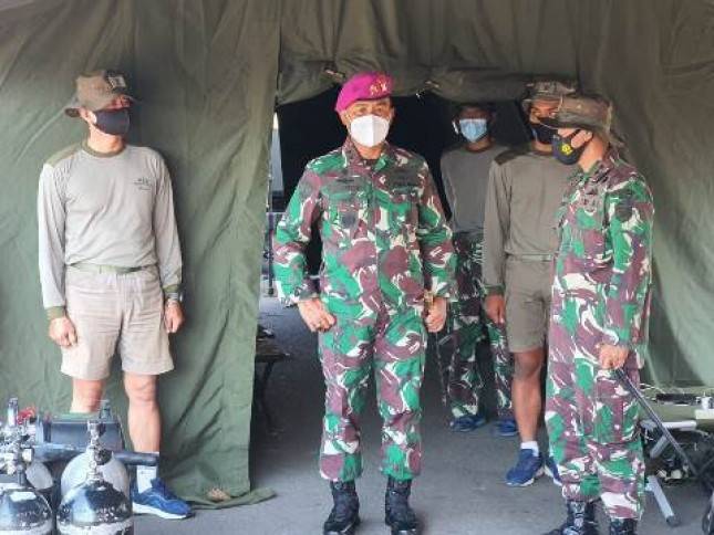 Korps Baret Ungu Siapkan Penyelam TAIFIB Guna Evakuasi ABK KRI Naggala 402