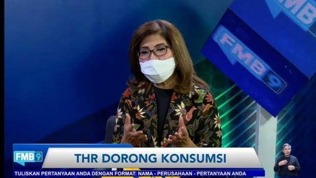 Hadir Dalam Webinar FMB9: Aviliani: Mudik Dilarang, THR Dinilai akan Sulit Dongkrak Konsumsi