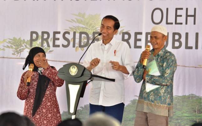 Presiden Jokowi Yakin Reformasi Agraria Segera Terasa Hasilnya
