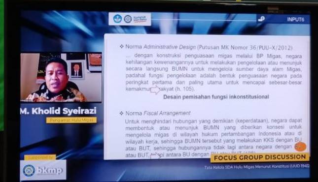 RUU Migas Harus Segera Dituntaskan untuk Memberikan Kepastian Usaha Hulu Migas