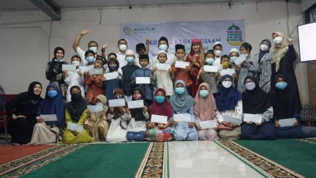 Asar Humanity Berbagi Kebahagiaan Bersama Ratusan Anak Yatim