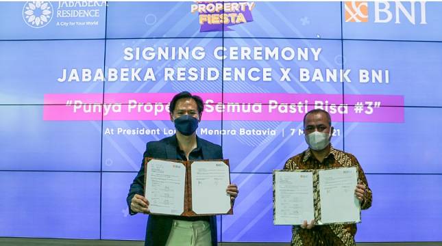 Gandeng Bank BNI, Jababeka Residence Hadirkan Kemudahan dan Promo Menarik