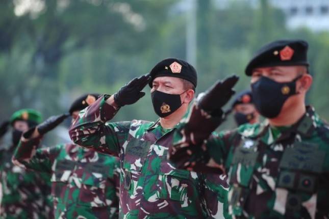 Aspotwil Kas Kogabwilhan II Resmi Menyandang Pangkat Pati Bintang 1