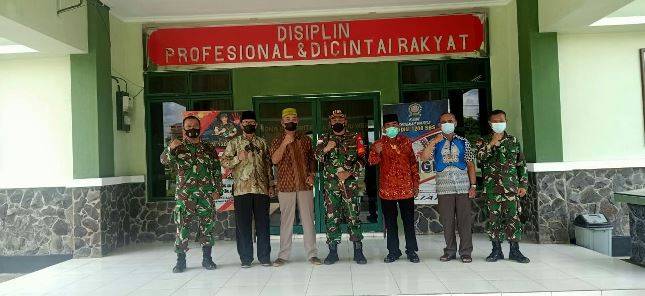 Dandim 1208 Sambas Silaturahmi dengan Purnawirawan