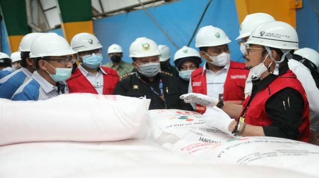 Jamin Ketersediaan Pupuk Subsidi Nasional, Mentan SYL Kunjungi Pabrik PT.Pusri