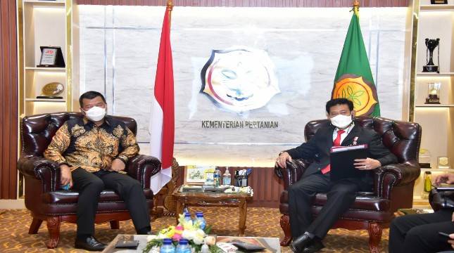Bupati Bulukumba dan Mentan Bahas Program Peningkatan Produksi Hingga Ekspor