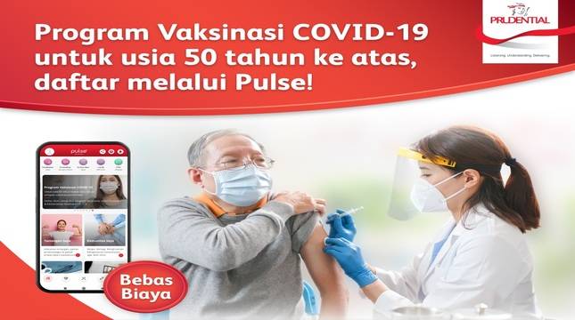 Prudential Indonesia Dukung Percepatan Program Vaksinasi COVID-19 Melalui Aplikasi Pulse