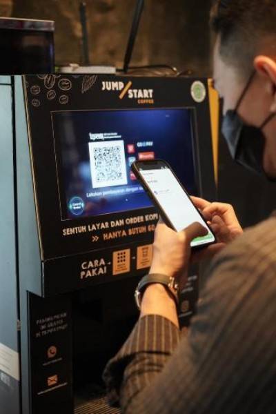 JumpStart Coffee Meluncurkan Cara Baru Memesan Kopi Nirsentuh