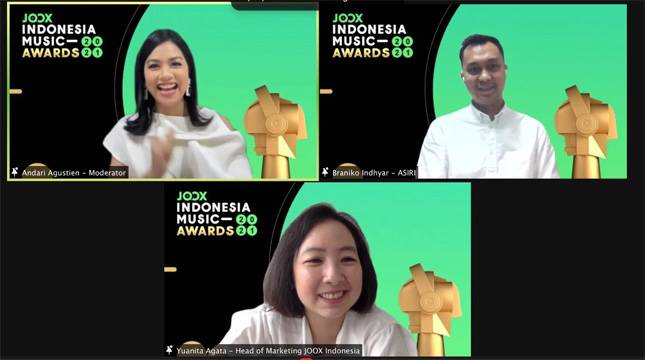 JOOX Indonesia Music Awards 2021, Pemenang Ditentukan Berdasarkan 100% Voting Penggemar