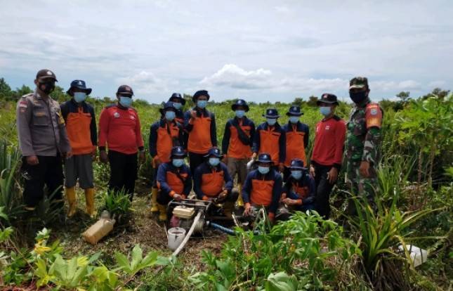 TNI-Polri dan Manggala Agni Sambas Bersinergi Laksanakan Patroli Terpadu