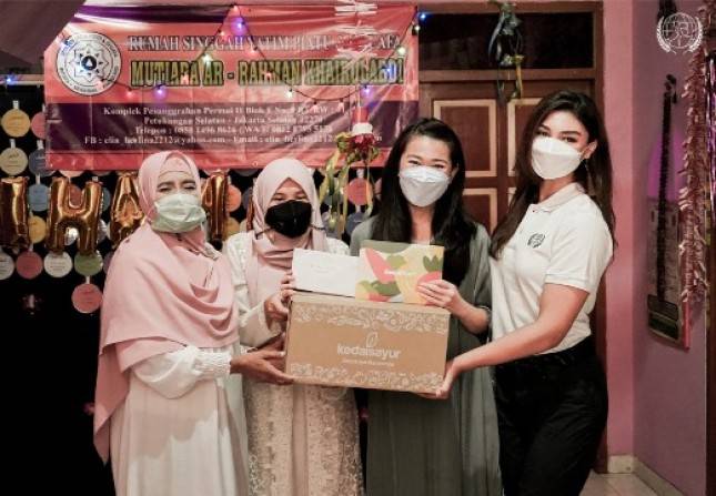 Kedai Mart  dan Act Your Thoughts Movement Donasi untuk Pendidikan Anak Yatim dan  Dhuafa