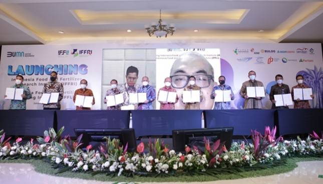11 BUMN Klaster Pangan dan Pupuk Kolaborasi Riset dan Pengembangan Talenta