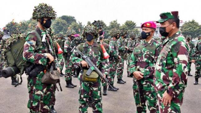 Jelang Latihan Armada Jaya XXXIX, Korps Marinir GelarApel Kesiapan