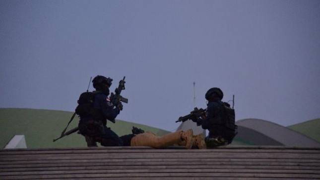  Dankormar Mayjen Mar Suhartono Tinjau Latihan Sat Gultor TA 2021