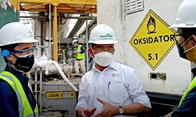 Sambangi Produsen Oksigen Terbesar di RI,  Menko PMK: Saya Ingin Pastikan Pasokan untuk Pasien Covid-19 di RS Aman