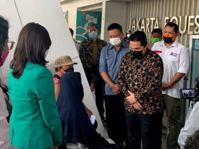 INDONESIA RESPON Dapat Kepercayaan dari Menteri BUMN Erick Thohir untuk Membagikan 1 Juta Antis Hand Sanitizer ke Masyarakat