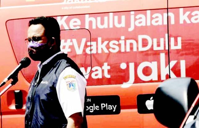 Kabar Gembira Buat Warga Tanah Abang Hingga Pasar Minggu! Sabtu Ini, Gubernur Anies Sebar 16 Mobil Vaksinasi Keliling di 6 Titik, Ini Lokasinya...