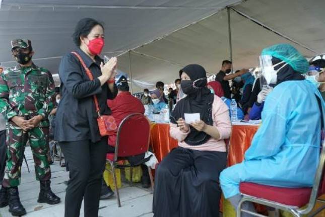Puan Maharani Menyayangkan Aksi Kekerasan di Tengah Masyarakat Terkait masalah Penanganan Pandemi Covid-19