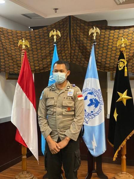 Polisi Hebat Ini Terpilih Jadi Perwakilan Divhumas Polri yang di Kirim ke Afrika Tengah, untuk  Jaga Perdamaian