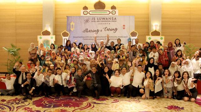 Sebelum Lebaran, JS Luwansa Gelar Berbagi Berkah dengan Sekolah Param Saaja