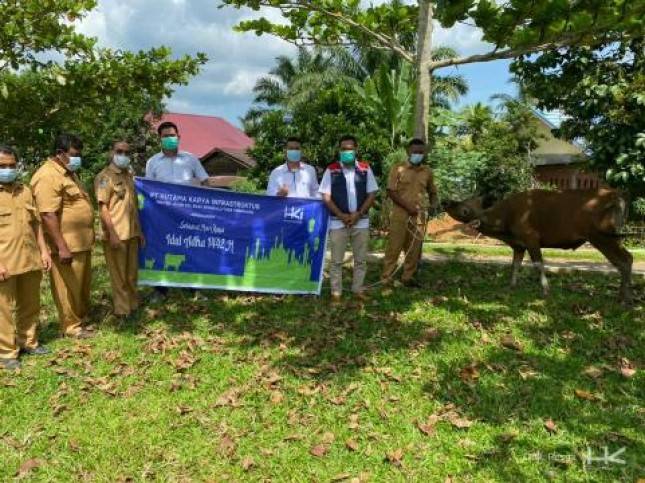 59 Hewan Kurban dari Hutama Karya untuk Masyarakat