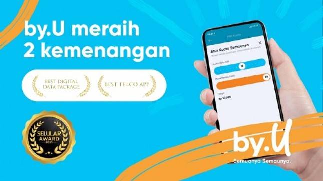 Keren! by.U Sabet Dua Penghargaan Sekaligus di Selular Awards 2021