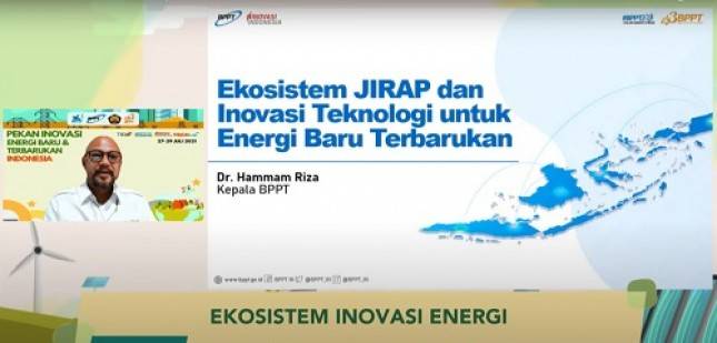 BPPT Mengundang Seluruh Stakeholders Berdiskusi Serta Berbagi Peran Dalam Webinar Pekan Inovasi Energi Baru Dan Terbarukan