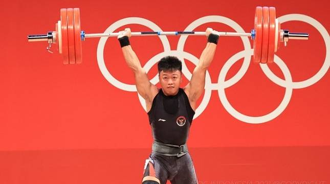 Bikin Harum Nama Bangsa, Rahmat Erwin Abdullah Raih Medali Perunggu untuk Cabor Angkat Besi di Olimpiade Tokyo