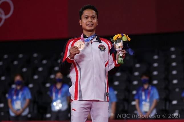 Alhamdulilah! Perunggu Anthony Jadi Penutup Manis Penampilan Indonesia di Olimpiade Tokyo 2020