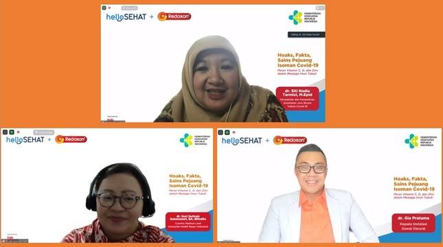 Peran Penting Vitamin C, D dan Zinc Menjaga Imun Tubuh Saat Isoman