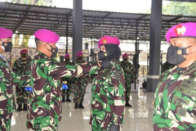 Dakormar Mayjen (Mar) Suhartono Pimpin Sertijab Danrumkital dan Dan Kadiskes