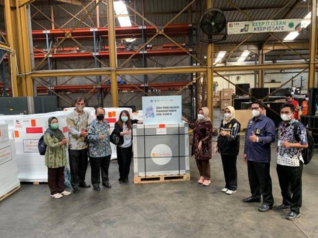 Menlu Retno Sampaikan Kabar Baik!  Bantuan Obat-obatan dan Alat Kesehatan dari AS Senilai  US$ 52,3 juta Tiba di Jakarta