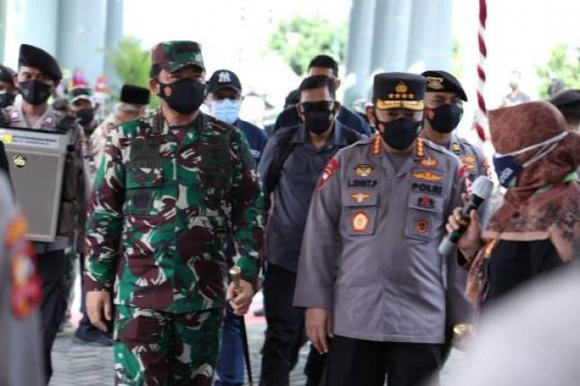 Panglima TNI  Ajak  Bangun Kesadaran Diri Sendiri dan Lingkungan Sekitar Dalam Disiplin Prokes