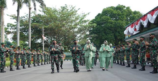 Pangkostrad Letjen TNI Dudung Abdurachman Kunker ke Markas Divisi Infanteri 2 Kostrad 