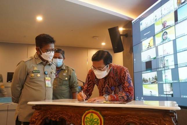 RNI Teken Perjanjian Kerja Sama Pengembangan Cadangan Komoditas Hortikultura dengan Kementerian Pertanian
