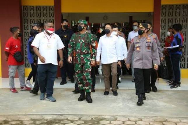 Kapolri Jend (Pol) Sigit Pastikan Pengamanan dan Prokes PON di Mimika