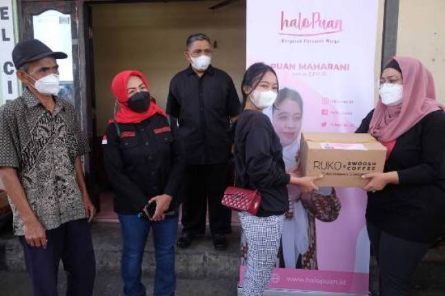 Aksi Relawan HaloPuan Menggelar Vaksin Covid 19 untuk Warga Jakarta Pusat