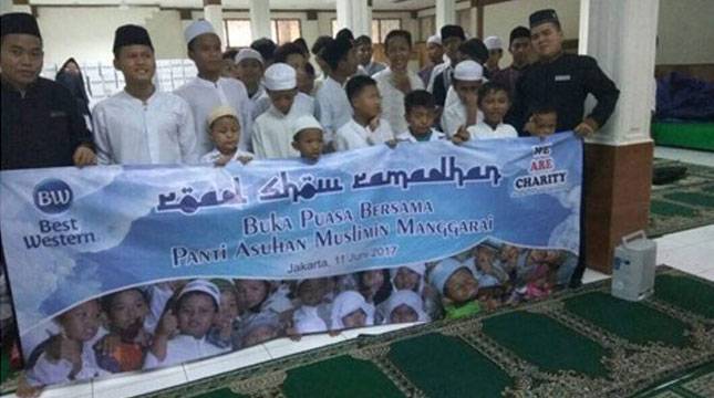 Ramadan Kemarin, Best Western Selenggarakan Buka Bersama Dengan 100 Anak Yatim