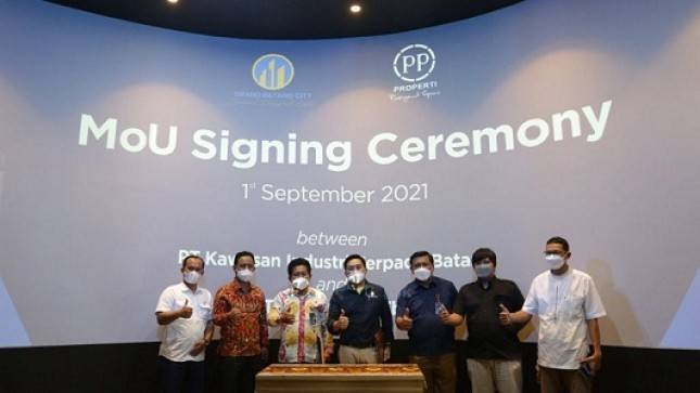 PP Properti Tandatangani MOU Kerja Sama untuk Kembangkan Kawasan Industri Batang 