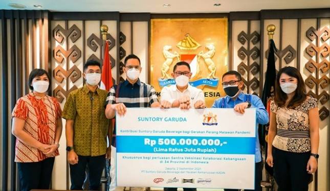 Yayasan Kadin Indonesia Terima Bantuan Penanganan Covid-19 dari SGB, Ketum Asrjad Rasjid: Semua Pengusaha adalah Pejuang