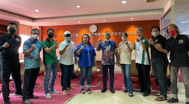 Produsen Ban Motor Kingland Dukung Tim Jelajah Kebangsaan Wartawan-PWI