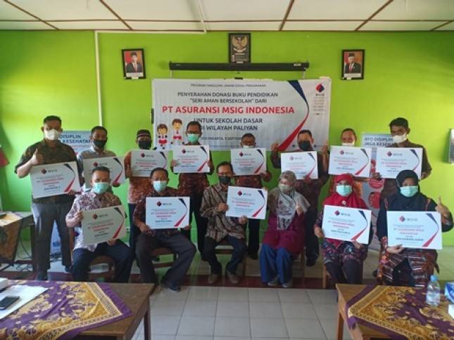 MSIG Indonesia Mendukung Pendidikan Anak Sekolah Dasar  di Masa Pandemi